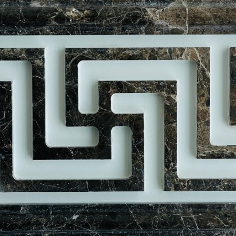 Precision Custom Waterjet Stone Medallions