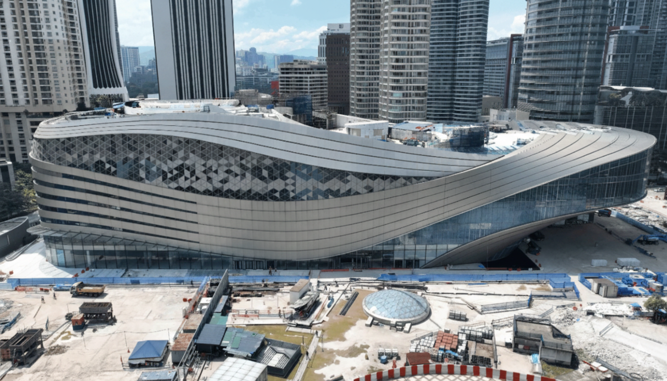 Ombak Mall Kuala Lumpur Stone Installation